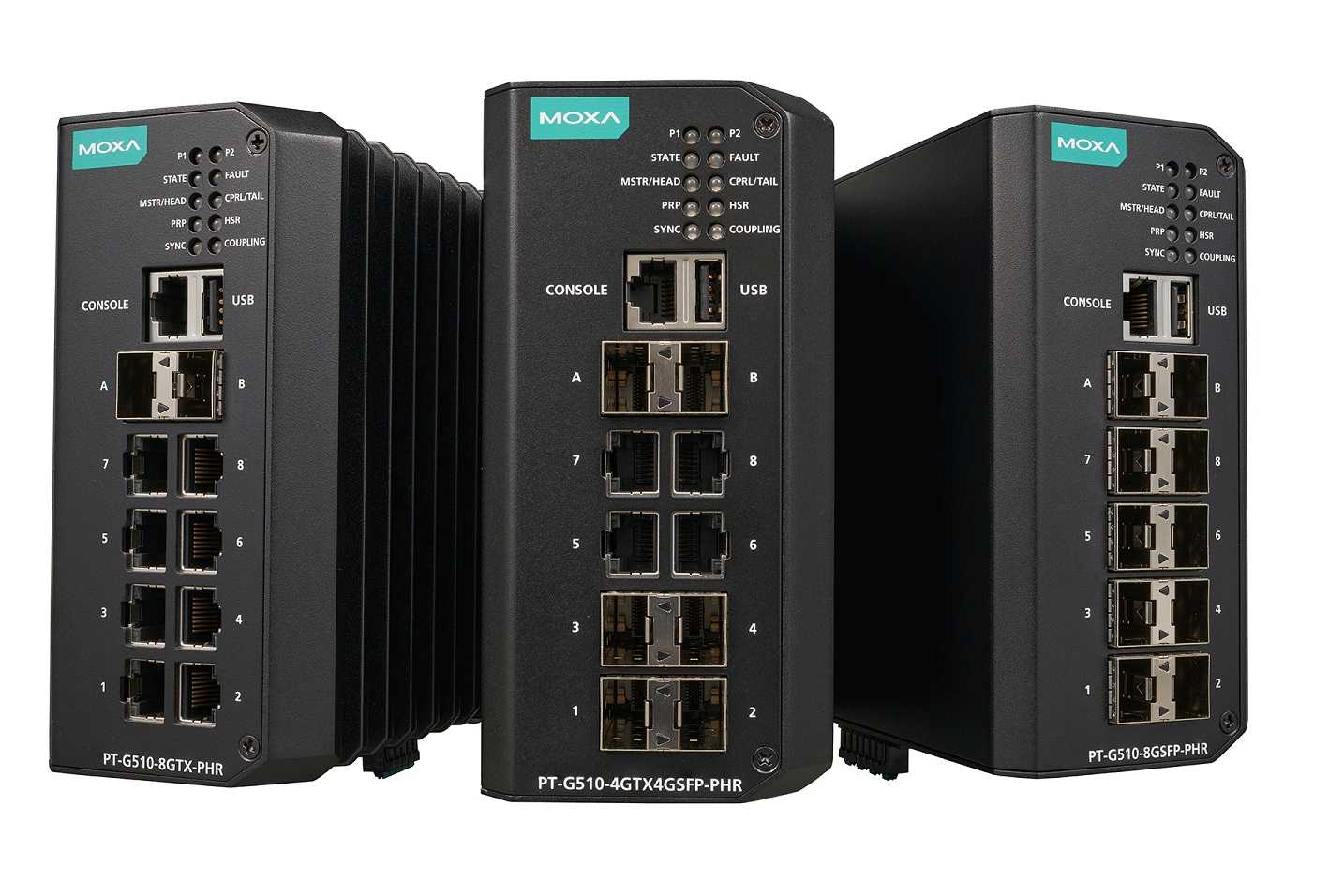 PT-G510 - многопортовые модули резервирования PRP/HSR