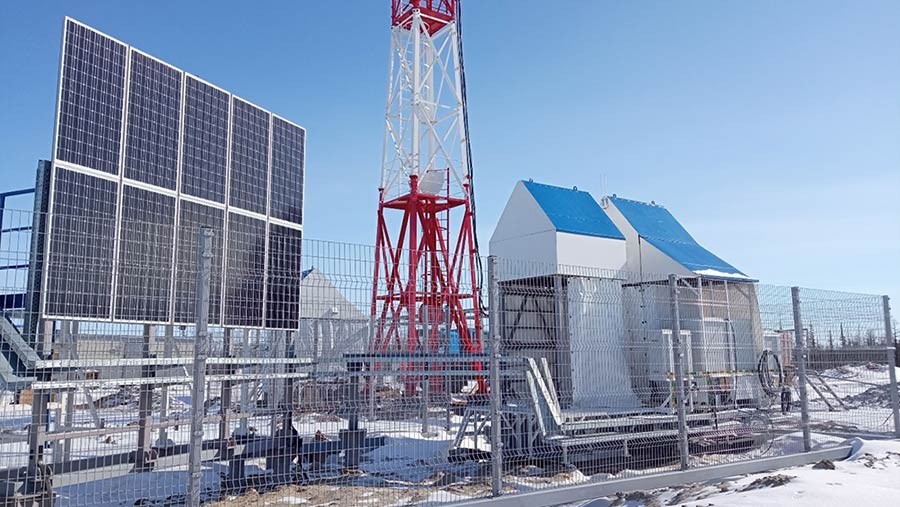 Автономные источники питания  для кустов газовых скважин